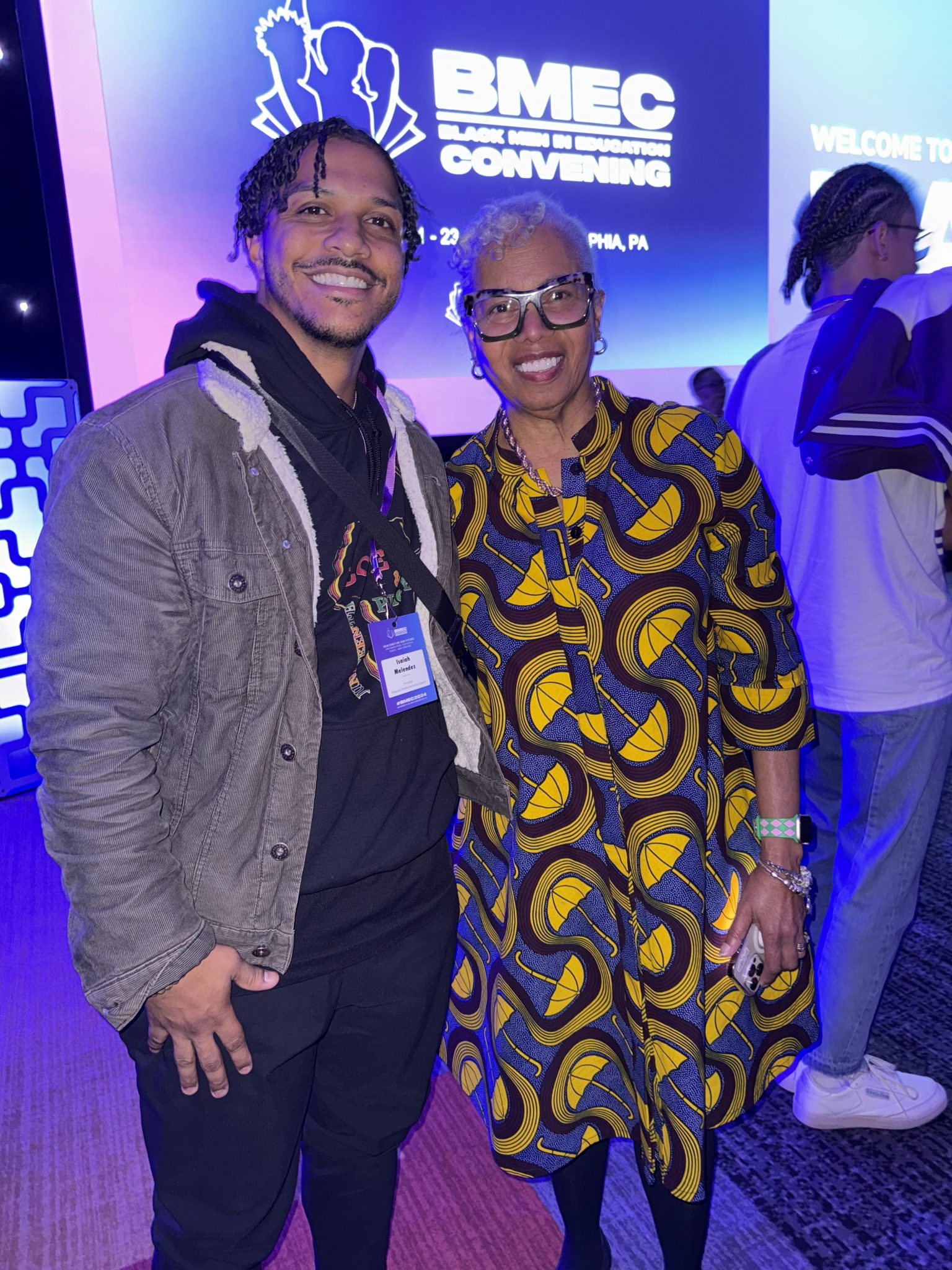 Dr. Isaiah Melendez and Dr. Gloria Ladson-Billings